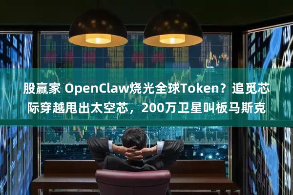 股赢家 OpenClaw烧光全球Token？追觅芯际穿越甩出太空芯，200万卫星叫板马斯克