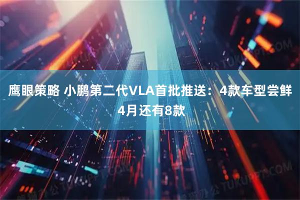 鹰眼策略 小鹏第二代VLA首批推送：4款车型尝鲜 4月还有8款