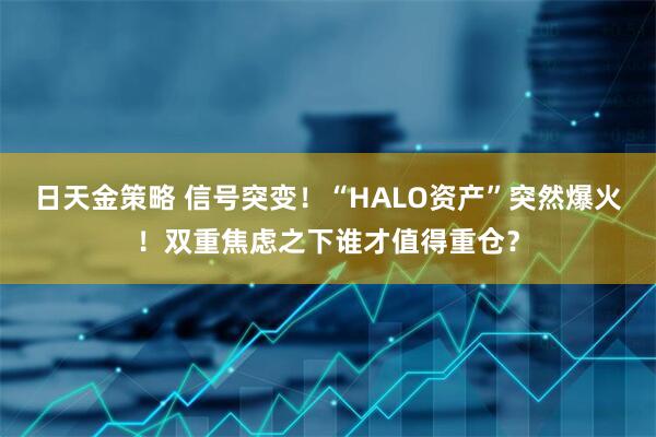 日天金策略 信号突变！“HALO资产”突然爆火！双重焦虑之下谁才值得重仓？